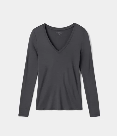 Unbound Merino Slim Merino Long Sleeve V-Neck