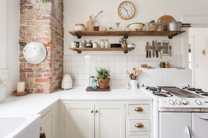 Open Shelving in Kitchens