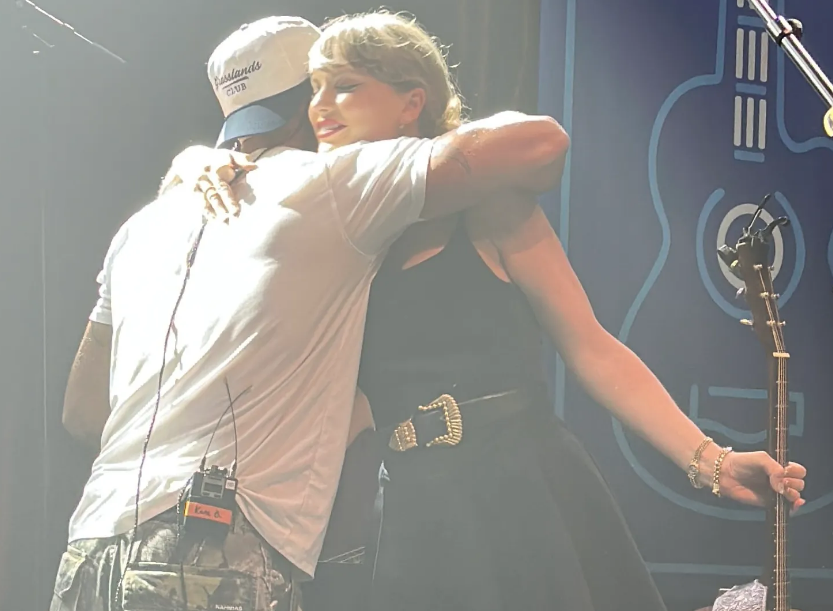Kane brown and taylor swift performance at the teu concert nashville