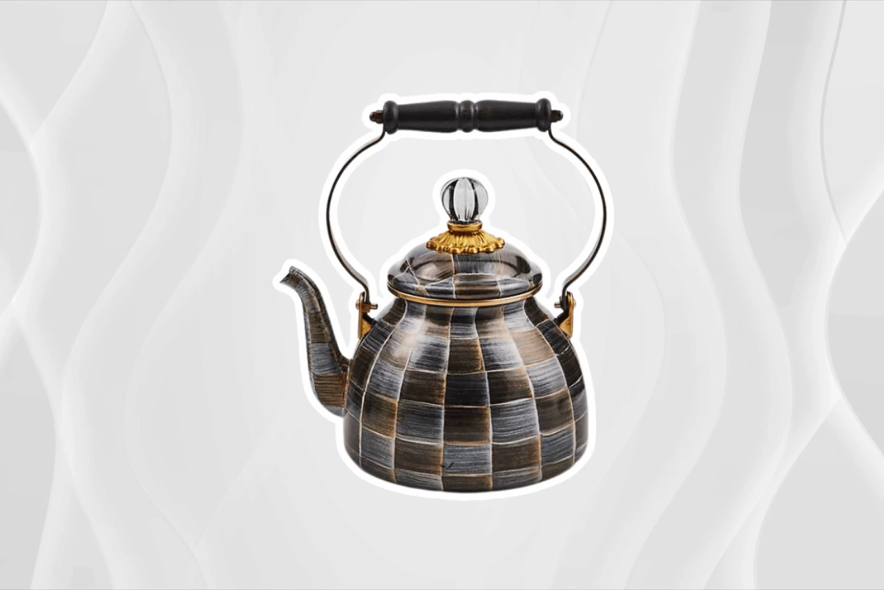 These MacKenzie-Childs Tea Kettles Are Pure Kitchen Eye Candy